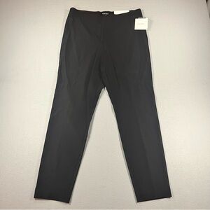 Ellen Tracy Black Mid Rise Slim Leg Ankle Pants Women's Black, Size Large